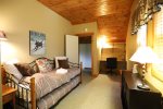 Master Bedroom with Queen bed in White Mountain Vacation Home